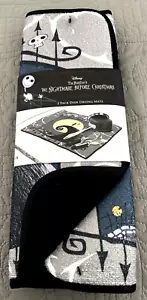 New Disney The Nightmare Before Christmas Hill Dish Drying Mat- 2 Pc - 16” X 18” - Picture 1 of 11