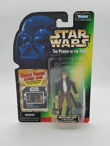 Figura de acción Star Wars Bespin Han Solo Freeze Frame 1997 ESB de 3,75 pulgadas - Imagen 1 de 4