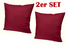 2er Set Cushion Cover 40x40 Pillow Case Decorative 100% Cotton Reference