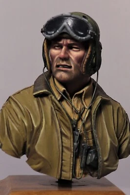 Jóvenes miniaturas pintadas a mano coleccionables tripulación cisterna de la Segunda Guerra Mundial escala 1/10.  Foto 1 de 4