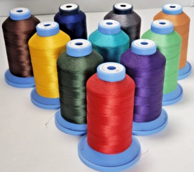 Embroidery Thread 10 pack of used Robison-Anton-11 - Image 1 of 4