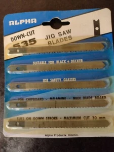 Alpha Jig Saw Blades - Down-cut 535 - Picture 1 of 4