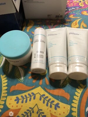 Lot Of Proactiv & Proactiv+ Items Cleanser & Deep Cleansing Wash Expired 2018 - Image 1 of 4