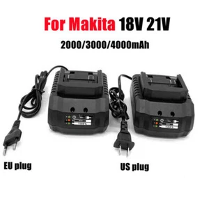 18V 21V Li-ion Battery Charger Quick Charge for Makita BL1830 BL1850 Power Tools - Picture 1 of 11