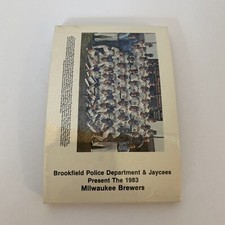 1983 Milwaukee Brewers Police Card Set (30 Cards) Yount, Moliter, Vuckovich