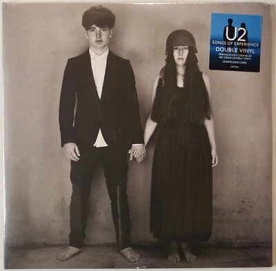 U2: Songs of Experience SEALED Cyan Blue Vinyl 2x LP NEW - Image 1 of 3