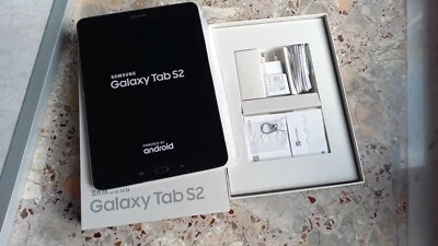 Tablet Samsung SM-T819 Galaxy Tab S2 9.7" LTE Nero perfetto come nuovo scatola - Immagine 1 di 4