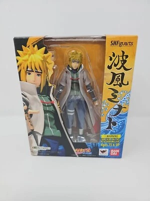 ¡NUEVO! Figura de acción Bandai Tamashii SH Figuarts NAMIKAZE MINATO Naruto Shippuden  Foto 1 de 4