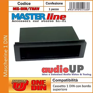 Box Storage Universal For Panel Car Radio Din. Masterline - Picture 1 of 1
