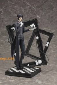 Anime Black Butler Ciel Phantomhive Sebastian Model Ornament Figur PVC 25cm Spielzeug - Bild 1 von 7