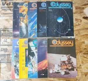Vintage 1982 Odyssey Magazine LOT OF 10 Space Astrology Astronaut Satellite 80s - Bild 1 von 17