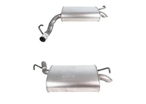 Left Right Dual Rear Mufflers Fits Police Interceptor Utility 2013-2019 3.7L - Picture 1 of 7