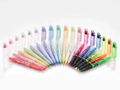 Frixion Light Textmarker radierbar löschbar viele Farben - Pastell - Natural