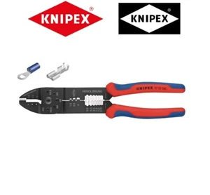 KNIPEX 9722240 Crimpzange Länge 240 mm 0,5-6(AWG 20-10)/0,5-2,5 (AWG 20-13) mm² - Bild 1 von 1