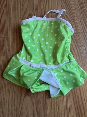 baby Girls Size 12 Months Swim Suit Swimwear Green EUC - Image 1 of 2