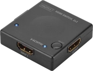Digitus DS-45302 HDMI Switch 2 In 1 Out Full HD 1080p 3D Auto Umschaltung CEC - Afbeelding 1 van 2