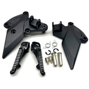 Motorcycle Front Driver Foot Pegs Bracket Fits Kawasaki Z1000 ZR1000 2010-2021 - Picture 1 of 10