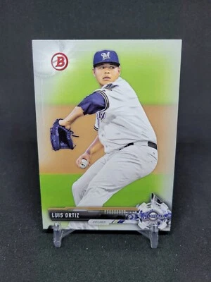 Luis Ortiz 2017 Bowman Prospect BP128 - Image 1 of 2