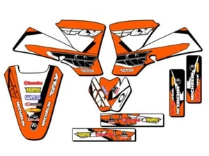 2002-2008 SX 50 13 FLY Orange Senge Graphics Kit Compatible with KTM - Picture 1 of 10