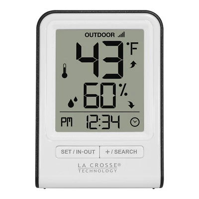 LTV-D1 La Crosse Technology View Temperature & Humidity Display Only
