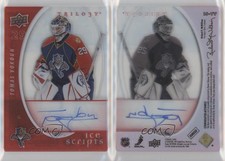 2008-09 Upper Deck Trilogy Ice Scripts Tomas Vokoun #IS-TV Auto