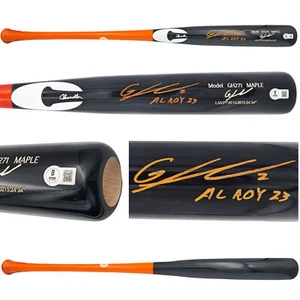 GUNNAR HENDERSON AUTOGRAPHED CHANDLER GAME MODEL BAT ORIOLES ROY BECKETT 225828 - Picture 1 of 8