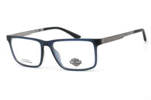 Harley Davidson HD0922 Matte Blue 091 Plastic Optical Eyeglasses Frame 54-16-145 - Picture 1 of 2