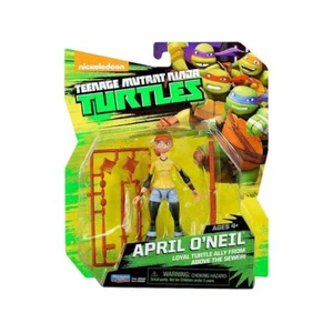 Figurine Tortue Ninja - April O Neil + Accessoires - 12 cm - TMNT- NEUF - Rare - Foto 1 di 1