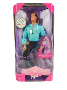 Nagano 1998 Olympia USA Skater Ken Barbie Puppe Figur Skater Mattel 18502  - Bild 1 von 8