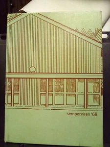 1968 San Lorenzo Valley High, Felton, CA Yearbook Much Signed Good Condition HC - Imagen 1 de 9
