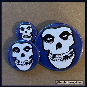 Misfits Fiend - 1"", 1,5"", 2,25"" Knopf/Flaschenöffner - blau - Bild 1 von 5