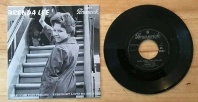 45 ENGLISH SP BRENDA LEE HERE COME THAT FEELING - Image 1 of 2