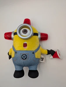 Minions Bee-Do Cattivissimo Me Parlante Allarme Antincendio Luci Lampeggianti Peluche Megafono - Foto 1 di 22