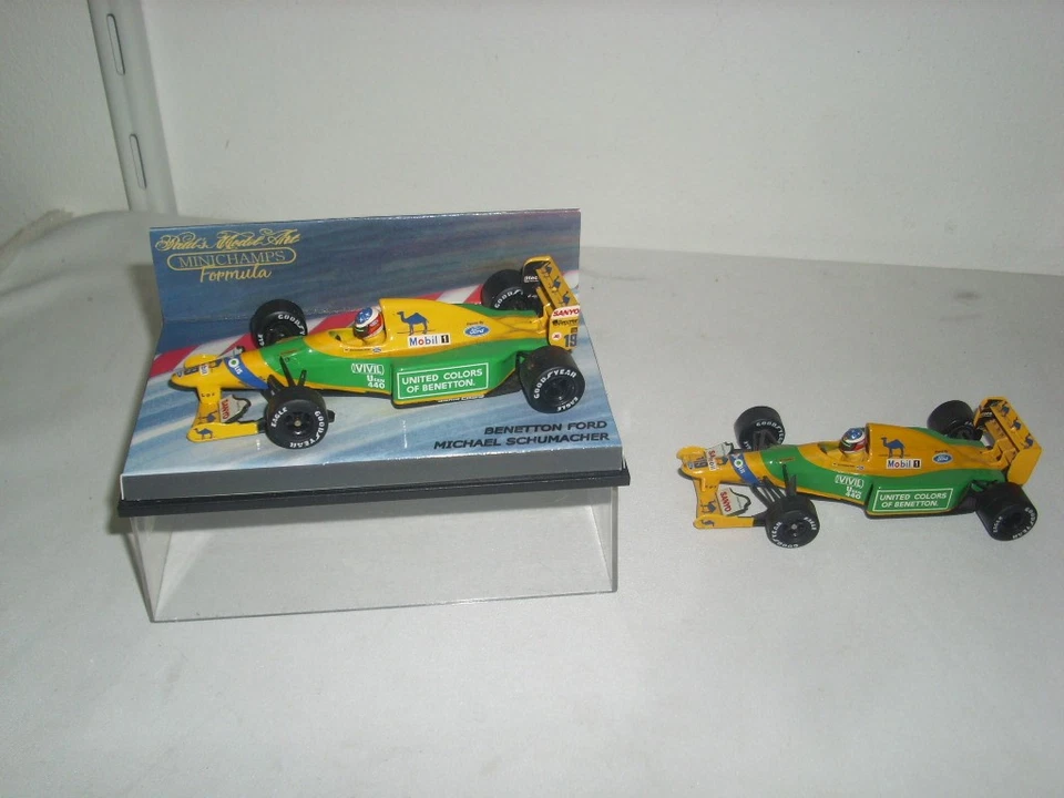 Minichamps / Göde streetbox Benetton Ford Michael Schumacher   - Bild 1 von 3