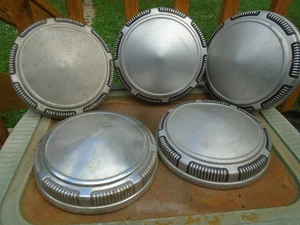 1968-1974 Dodge D100 PU Van Poverty Dog Dish 5 Hubcaps 9" Aluminum - Picture 1 of 10