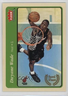 2004-05 Fleer Tradition Award Winner Green Dwyane Wade #216 HOF - Image 1 of 2