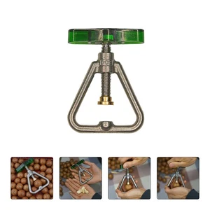 Nut Opener Nutcracker Tool Manual Sheller Macadamia Macadamis Breaker - Foto 1 di 12