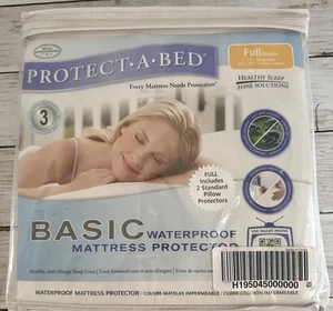 Protector Almohadilla Colchón Protect-a-bed Impermeable Completo 54"x75" NUEVO - Imagen 1 de 7