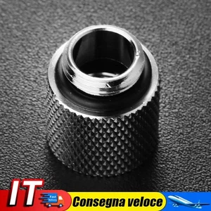 G1/4 Thread Water Cooling Tube Base Extender Extension Tube for PC(15mm) - Photo 1/8