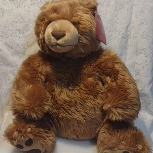 Gund Kohls Cares Brown Bear Plush Stuffed Animal #44184 Grizzly Teddy Bear 13 In - Picture 1 of 8
