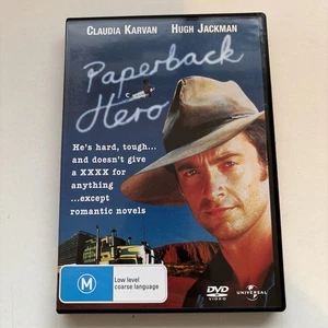 Paperback Hero (1998) Region 4 DVD - Comedy - Hugh Jackman, Claudia Karvan - Picture 1 of 5