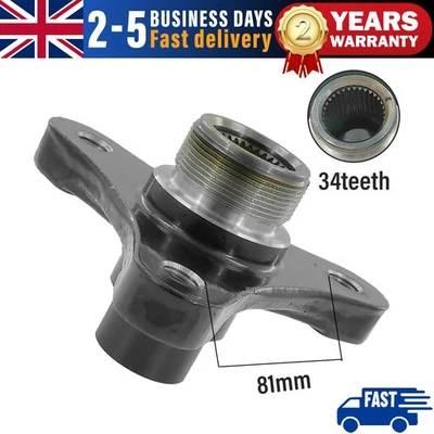 34 Teeth 81mm Drive Shaft Rear Differential Flange For BMW 5 6 7 Series F06 F07 - Image 1 of 4