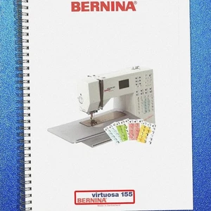 BERNINA VIRTUOSA 155 Sewing Machine User Manual Owners Instruction Guide - Picture 1 of 5