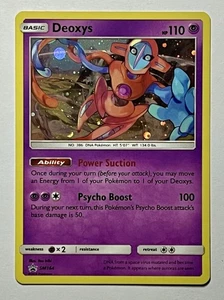 Tarjeta Pokémon Deoxys SM164 (LP) Cosmo Holo Sun & Moon: Black Star Promo 2019 - Imagen 1 de 10
