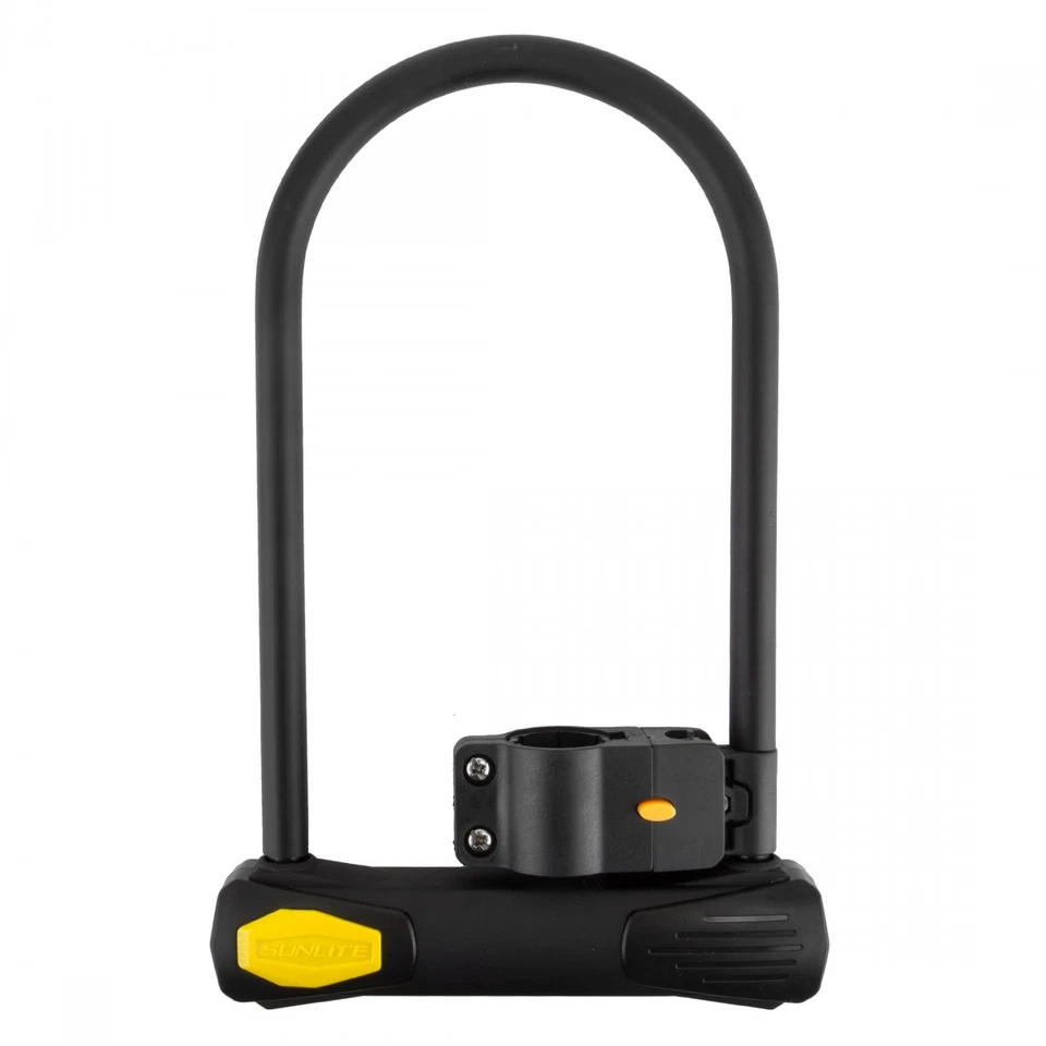 Sunlite Defender U ATB Bike Lock - Hardened Steel, Double Bolt, Key Lock, Quick - Image 1 of 1