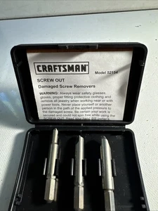 Craftsman Modell 52154 beschädigte Schraubenentferner Neu - Bild 1 von 8