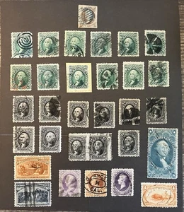U.S. Lot Of Stamps - Great Mix - Some Minor Flaws But A Beautiful Selection - Picture 1 of 7