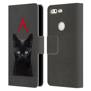 OFFICIAL HAROULITA MIX ART ANIMALS LEATHER BOOK WALLET CASE FOR GOOGLE PHONES - Picture 1 of 13