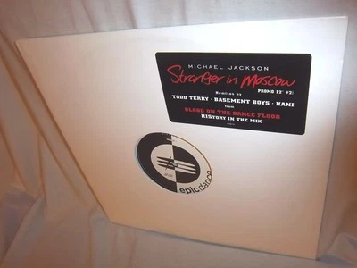 MICHAEL JACKSON-STRANGER IN MOSCOW 6 MIXES-EPIC EAS 8338 NM/VG+ 12" Foto 1 de 2