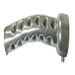 Universal Schallwand 4T 47mm Durchmesser, 8" lang (leichte Biegung für GP Schalldämpfer) - Bild 1 von 1